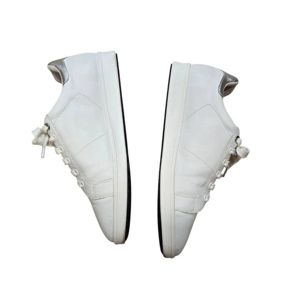 Frankie4 Jackie III Sneakers Women's 8.5 White Silver Lizard Athletic Shoes‎ - Picture 5 of 10